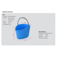 Proff Trendy Găleată de curățenie 10,5 L - thumbs image 2