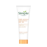 Крем для лица Simple Triple Protect Moisturiser SPF 30, 40 мл