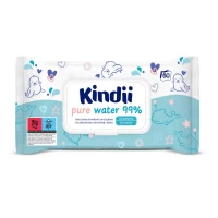 Kindii Pure Water 99% servetele umede pentru copii 60 buc