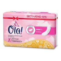 Ola! Женские гигиенические прокладки Classic Normal 20 шт - thumbs image 2