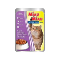 Miau Miau Корм для стерилизованных кошек 100gr