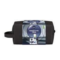Set Cadou 2026 Nivea Men Sensitive Trio Bag (A/S, GRas, Roll)