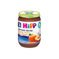 HiPP Piure de gris cu mere și piersici Good Night (4+ luni), 190 g
