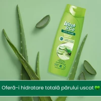 Шампунь Wash&Go для сухих волос с алоэ вера, 400 мл - thumbs image 3