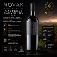 Novak Cabernet Sauvignon Вино Красное Сухое 750 мл - thumbs image 2