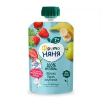 FrutoNanny Desert mar, capsuna, zmeura 90 g