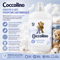 Coccolino Кондиционер для белья 1.700л Sensitive (68 стирок) - thumbs image 2