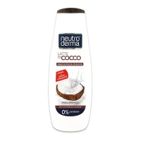 NeutroDerma Gel de dus 750ml Lapte de Cocos