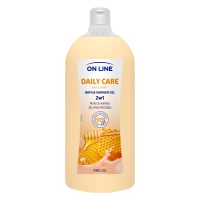 On Line Spuma de baie si gel de dus 980ml 2in1 Daily Care