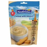 Nutrino Каша пшеничная молочнаяс печеньем (6+ мес.), 200 г - thumbs image 2