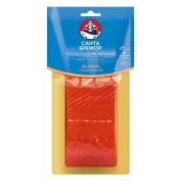 Санта Бремор Форель подкопченная филе-кусок 200г