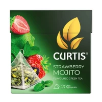 Чай зеленый Curtis Strawberry Mojito 20pac