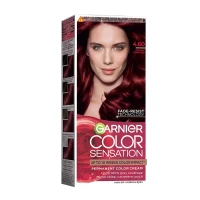 Стойкая краска для волос с аммиаком Garnier Color Sensation 4.6 Intense Dark Red