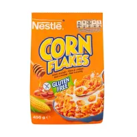 Cereale Nestle Corn Flakes cu miere si nuci 450g