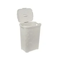 Cos pentru rufe NATURAL STYLE 60 L Cream - thumbs image 2