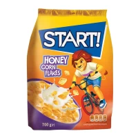 Start! Fulgi de porumb cu miere 700g