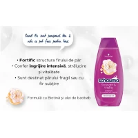 Schauma Sampon Strength & Vitality 400 ml - thumbs image 2