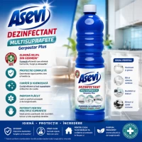 Asevi Dezinfectant multisuprafete Gerostar Plus 1L - thumbs image 2