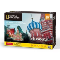 Пазл 3D CubicFun Собор Василия Блаженного, 224 эл.
