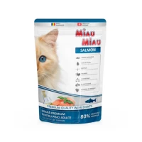 Miau-Miau Сухой корм для кошек 800г Лосось