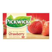 Pickwick Ceai fructe Capsuni 20 pac