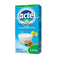 Молоко Lactel UHT 2,5% 1л - thumbs image 2