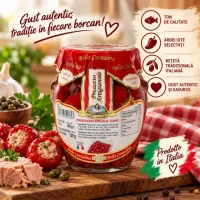 Bella Contadina Ardei iuti umpluti cu ton in ulei 314 ml - thumbs image 2