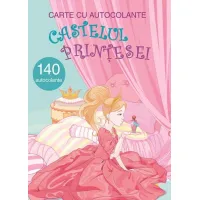Carte cu autocolante castelul printesei