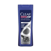 Clear Men Sampon 360ml, 3 in 1 Active Clean, Impotriva caderii parului
