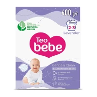 Teo Bebe стиральный порошок для детей 400gr Gentle & Clean Lavender