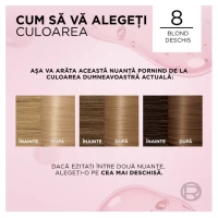 Excellence Vopsea de par 8 Blond Deschis - thumbs image 6