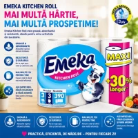 Emeka Prosoape de bucatarie MAXI 3 role 3 str White - thumbs image 2