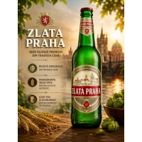 Bere blonda Obolon Zlata Praha 500ml - thumbs image 3