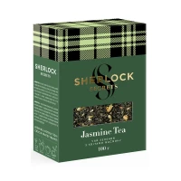 Sherlock Secrets Ceai verde cu jasomie 100 g - thumbs image 2