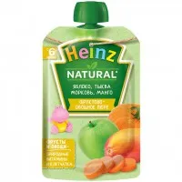 Heinz Piure Mere, morcov, dovleac, mango 90g - thumbs image 1