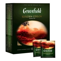 Greenfield Чай черный Golden Ceylon 100p х 2g - thumbs image 3