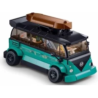 Constructor Sluban Bus cu Surfer, 276 piese - thumbs image 2