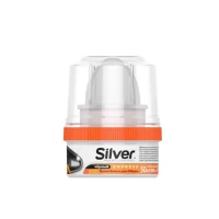 Silver Crema-luciu pentru pantofi 50 ml Negru KS3001-01/KS2001-01