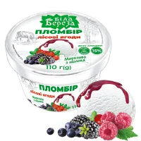 Мороженое Белая Бяроза лесные ягоды пломбир с подв, 110г - thumbs image 2