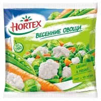Овощная смесь Hortex Весенние овощи быстрозамороженная 400 г - thumbs image 2