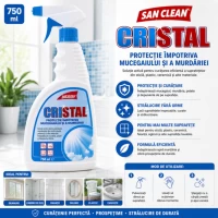 Cristal solutie pentru sticla albastru spray 500 ml - thumbs image 2