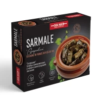 Cap Casa Mare Sarmale Gospodina cu carne in frunza de vie 500g