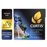 Чай черный Curtis Blue Berries Blues 20 пирамидок - thumbs image 4