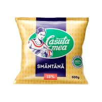 Casuta Mea Smantana 15%, 500g pelicula