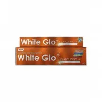 White Glo Зубная паста отбеливающая с куркумином, 100 гр