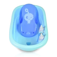 Cadita cu reductor detasabil Moni Santorini 90 cm Blue - thumbs image 2