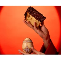 Dulcinella Панеттоне Ферреро с шоколадом и фундуком, 820г - thumbs image 2