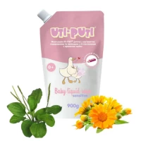 Uti-Puti Sapun lichid 900ml Patlagina si Calendula cu miros Guma - thumbs image 2