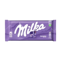 Шоколад молочный Milka без добавок, 90г