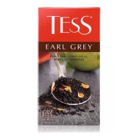 Tess Чай черный Earl Grey с бергамота, 25 пакетиков по 1,8 г - thumbs image 1